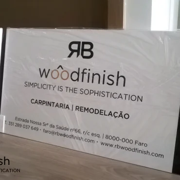 Placas de Obra em PVC – RB Woodfinish