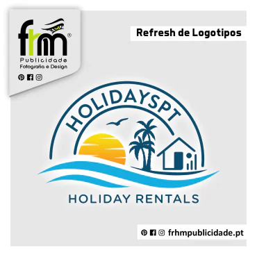 Refresh de Logotipo Holidayspt . Algarve – Portugal