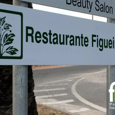 Sinalética de Estrada – Restaurante Figueiral
